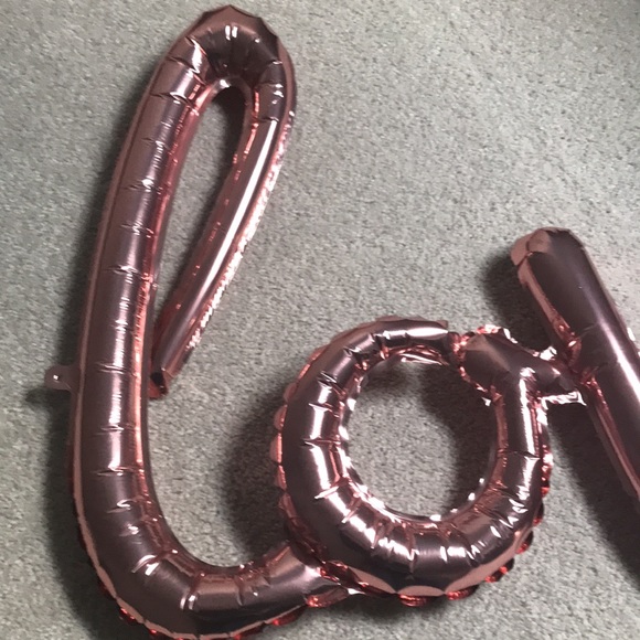 Rose Pink Love Balloon 🎈 - Picture 3 of 6